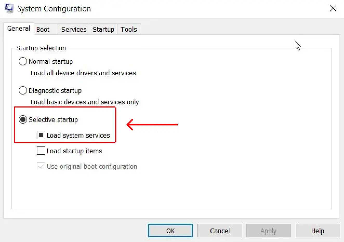 system configuration settings changes quickbooks reboot loop
